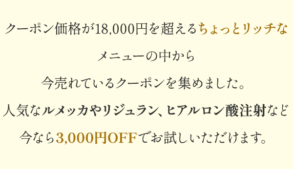 今なら3,000円OFFでお試しいただけます